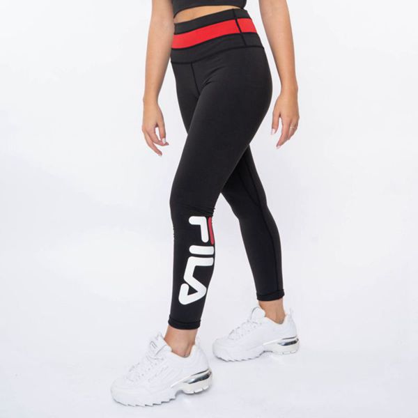 Fila Lolly Women's Leggings - Black,NZ 542-49730